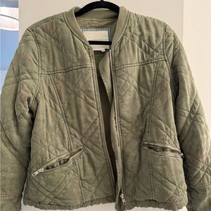 Quilted Anthropologie Jacket